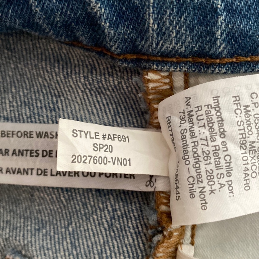 Madewell The Perfect Vintage Jean in Ainsworth Wash size 25 - Picture 12 of 16